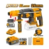 Ingco 20V 4.0ah Lithium-Ion Brushless Cordless Rotary Hammer (CRHLI202289)