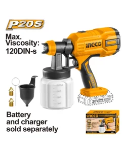 Ingco 20V Lithium-Ion Spray Gun (CSGLI2003)