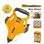 Ingco 50m Fibreglass Measuring Tape (HFMT8350)
