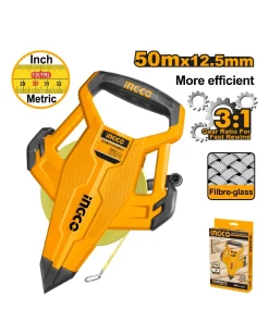 Ingco 50m Fibreglass Measuring Tape (HFMT8350)