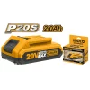 Ingco Lithium-Ion Battery Pack - 20V - 2.0Ah (FBLI20011)