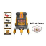 Ingco Self-leveling line laser (HLL306505)