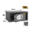 Ingco 27L Electronic Safe (ESF3502)