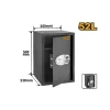 Ingco 52L Electronic Safe (ESF5002)