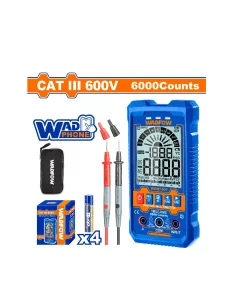 Wadfow 6000 Counts Digital Multimeter (WDM1507)