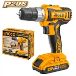 Ingco 20V Lithium-Ion Cordless Drill (CDLI20024)