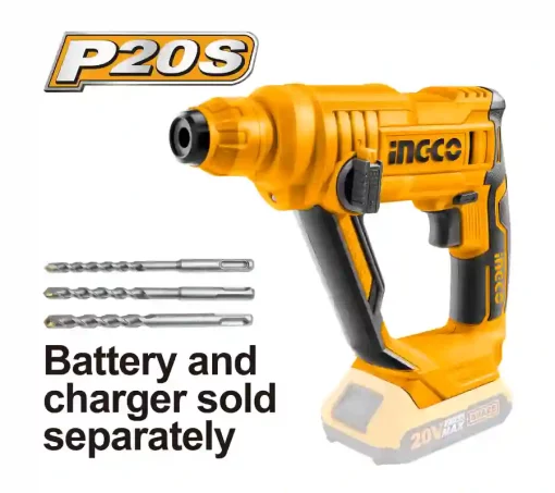 Ingco 20V Lithium-Ion Cordless Rotary Rammer (CRHLI1601)
