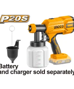 Ingco 20V Lithium-Ion Cordless Spray Gun (CSGLI2001)
