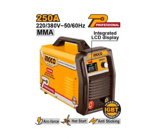 Ingco 250A Inverter MMA Welding Machine (ING-MMA25029)