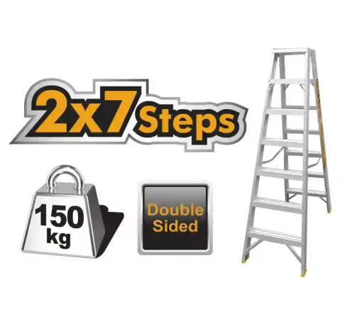 Accurate Ingco Double Side Ladder hlad01071