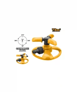 Ingco Plastic 3 Arm Rotatory Sprinkler (HPS23602)