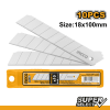 Buy Incgo 10-Piece Knife Blade Set 18mm- hknsb112