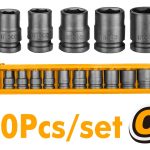 10-Piece Impact Socket Set