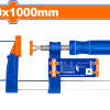 120x1000mm plastic handle F clamp