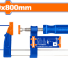 120x800mm plastic handle F clamp