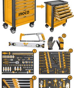 162 Pcs Tool Chest Set