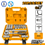 20-Piece 1/2" Socket Set