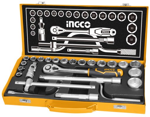 24-Piece 1/2" Socket Set