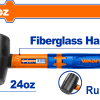 24oz rubber hammer