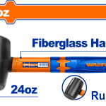 24oz rubber hammer
