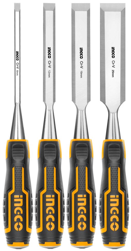 4-Piece Wood Chisel Set