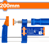 50x200mm plastic handle F clamp