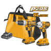 Ingco Lithium-Ion Cordless Tool Set 2-Pc.