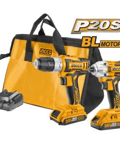 Ingco Lithium-Ion Cordless Tool Set 2-Pc.