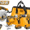 Comprehensive Lithium-Ion Cordless 4-Pc. Combo Kit