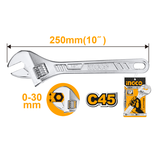 Durable Adjustable Wrench
