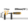 Durable F Clamp with Plastic Handle