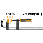 Durable F Clamp with Plastic Handle