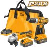 Accurate Ingco Lithium-Ion Cordless Combo Kit 2 pcs ckli2009