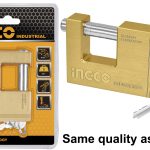 Heavy Duty Brass Block Padlock