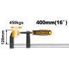 Heavy Duty F Clamp with Plastic Handle