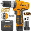 Ingco Lithium-Ion Cordless Impact Drill 12V (CIDLI12328)