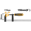 High-Performance F Clamp with Plastic Handle