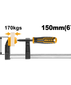 High-Performance F Clamp with Plastic Handle