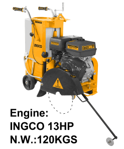 High-Performance Gasoline Floor Saw