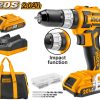 Ingco Lithium-Ion impact drill (CIDLI20025)