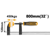 Industrial F Clamp with Plastic Handle