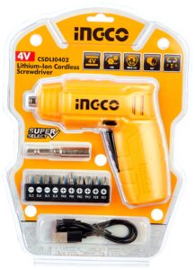 Ingco Cordless Electric Screwdriver (CSDLI0401)