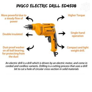 Ingco Electric Drill Set (ED4508).