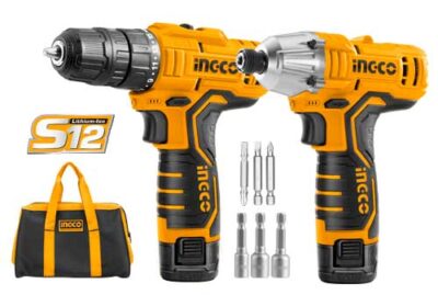 Ingco Lithium-Ion Cordless 2-Pc. Combo Kit (CKLI2006)