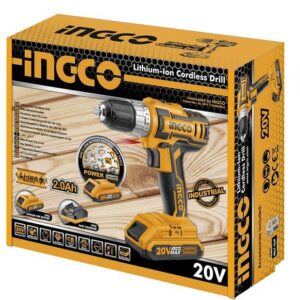 Ingco Lithium-Ion High Torque Cordless Drill (CDLI20021)