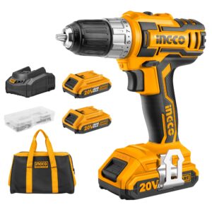 Ingco Lithium-Ion Cordless Drill Set (CDLI2003)