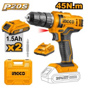 Ingco Lithium-Ion cordless drill battery charger (CDLI20025)...