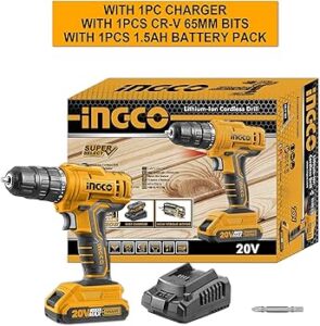 Ingco Lithium-Ion cordless hammer drill (CDLI20028).