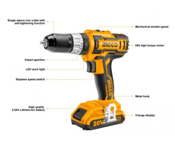 Ingco Lithium-Ion impact drill (CIDLI2003)