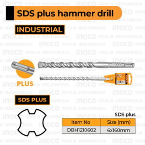 Ingco SDS plus drill hammer (DBH1210602C),